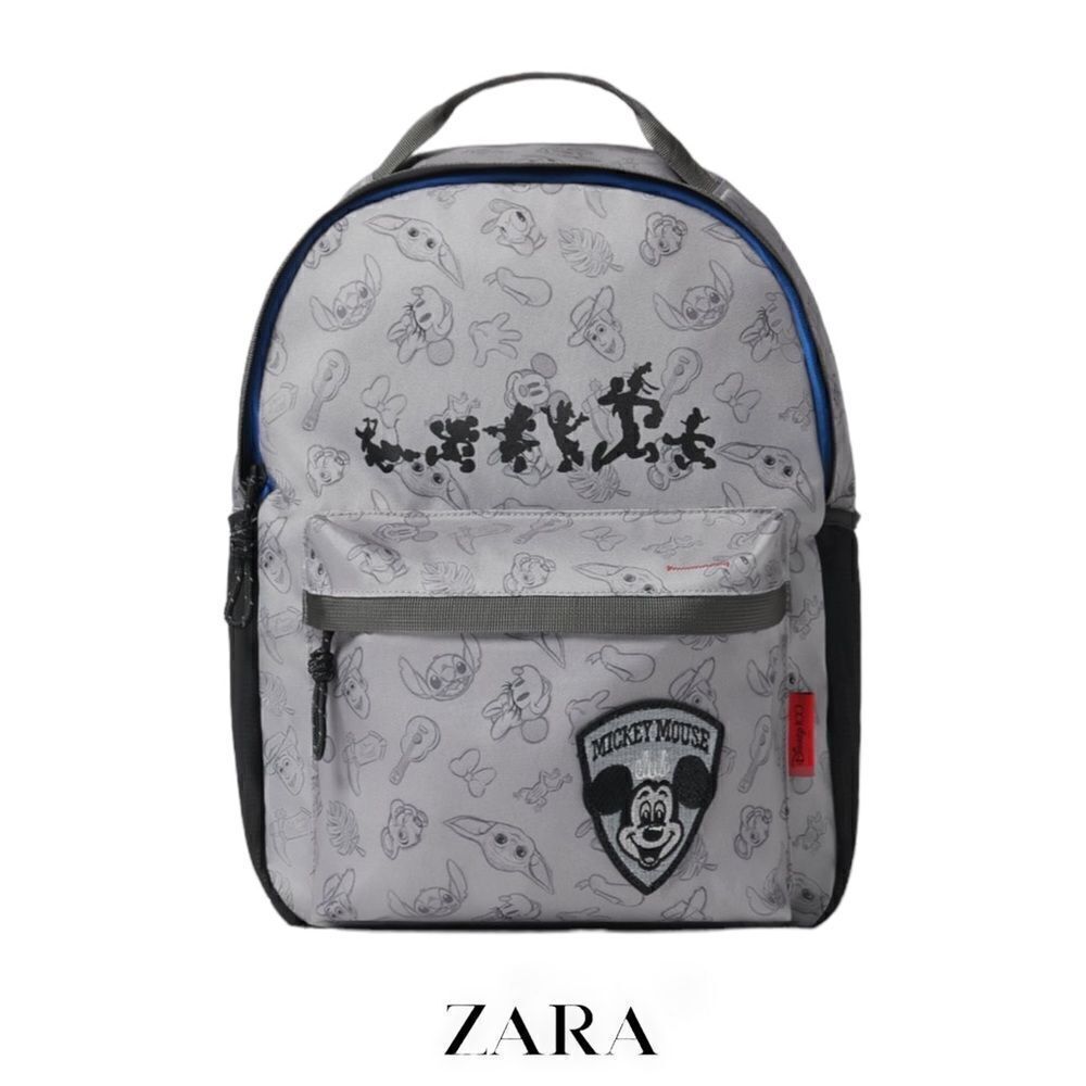 ZARA Kids | Gray | MICKEY MOUSE CLUB 100TH ANNIVERSARY © DISNEY BACKPACK